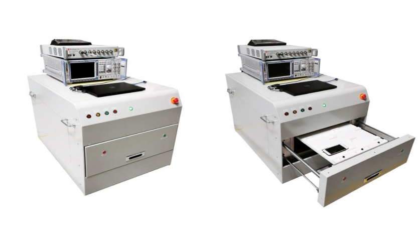 We provide electromagnetic reverberation chamber for vivo